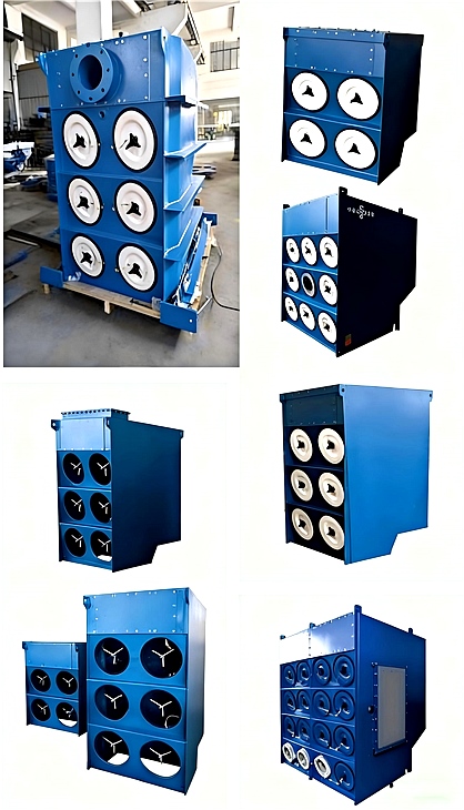 DTF斜插式濾筒除塵器 DTF斜插式濾筒除塵器