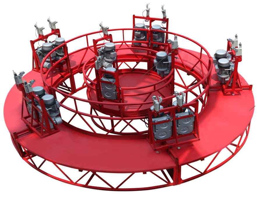 環(huán)形井道平臺(tái)